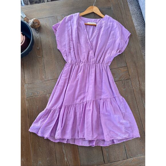 Xirena Purple Mini Dress Size Small - Picture 4 of 7